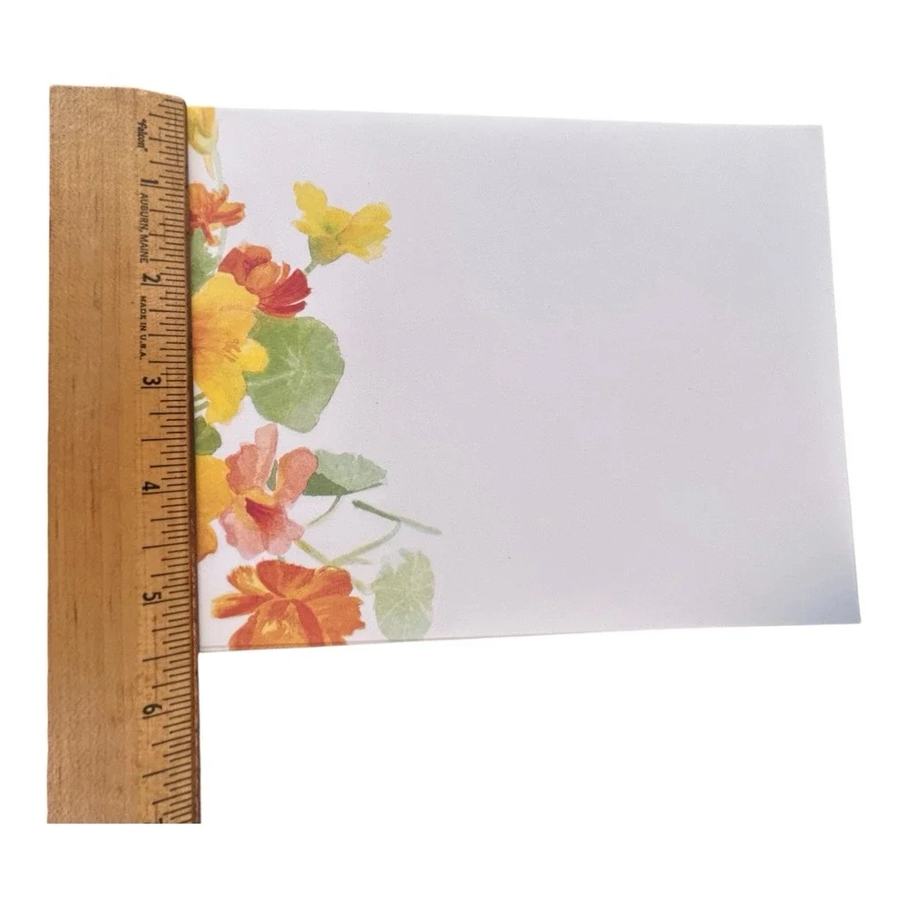 CRANE'S‎ printables Nasturtium laser cards 10cards/envelopes sc9301